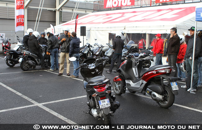 Animations Salon de la Moto de Paris 2011