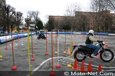 Piste cyclo moto CRS GEMA