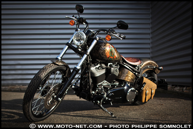 Oeuvres d'art sur Harley-Davidson Blackline