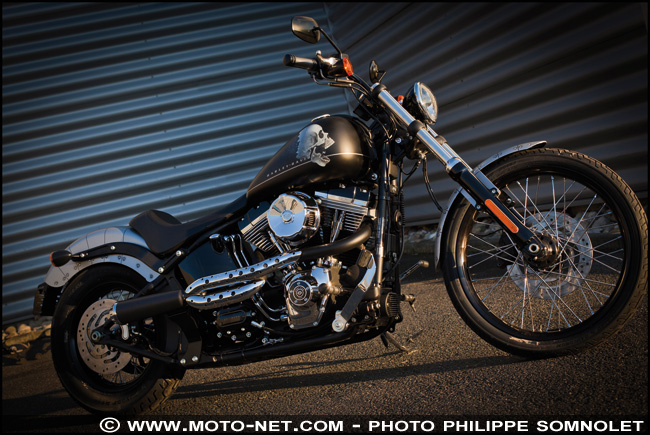 Oeuvres d'art sur Harley-Davidson Blackline