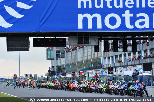 Premier point course à 17h00 : SERT, Kawasaki et GMT