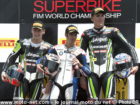 Sykes 2ème, Melandri 1er et Baz 3ème - WSBK République Tchèque (9 sur 14) : Vidéos, déclarations et analyse du SBK à Brno
