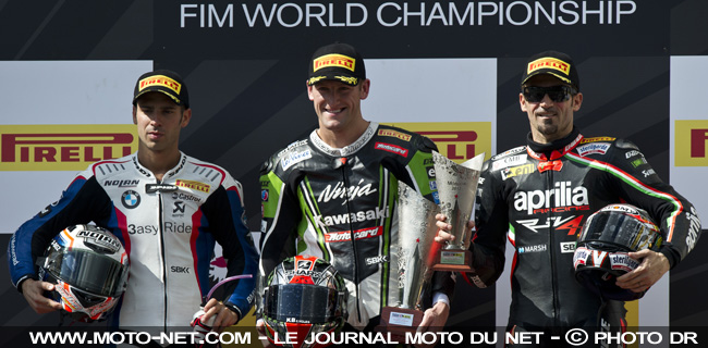 Melandri 2ème, Sykes 1er et Biaggi 3ème - WSBK Russie (11 sur 14) : Vidéos, déclarations et analyse du SBK à Moscou