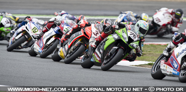 Checa, Baz, Biaggi, Giugliano, Davies, Corti, Camier, Fabrizio et Berger - WSBK France (14 sur 14) : Vidéos, déclarations et analyse du SBK à Magny-Cours