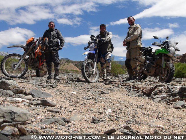 Amérique latine à moto (10) : arrivée en Argentine