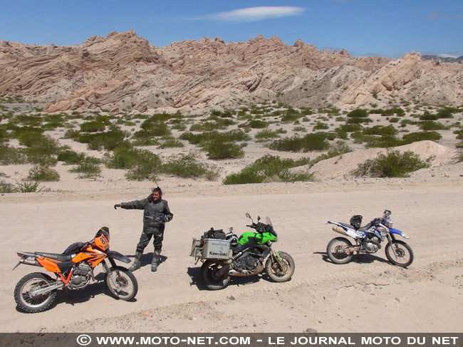 Amérique latine à moto (10) : arrivée en Argentine