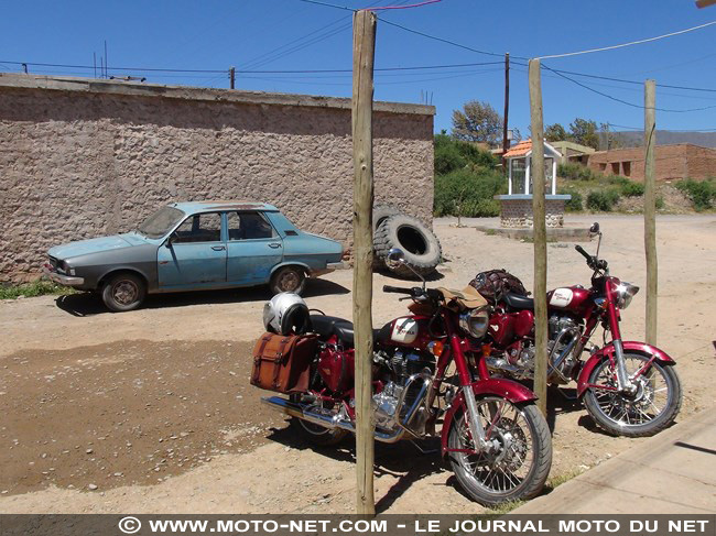 Amérique latine à moto (10) : arrivée en Argentine