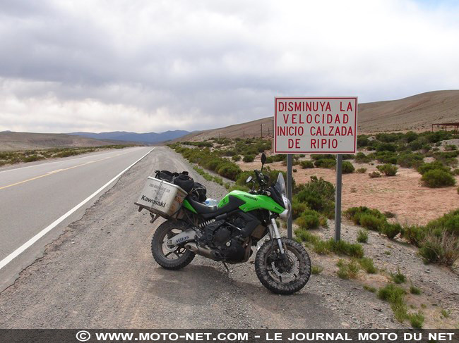 Amérique latine à moto (10) : arrivée en Argentine