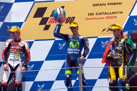 Le Grand Prix de Catalogne Moto 2005: le tour par tour sur Moto-Net