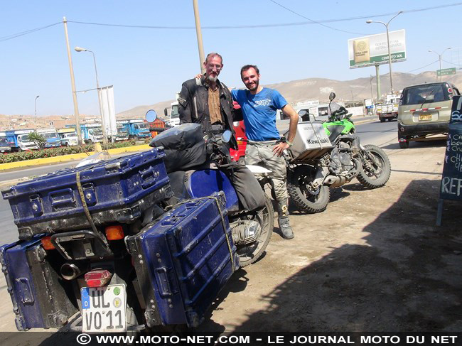 Amérique latine à moto (15) : trek sur la Cordillère blanche