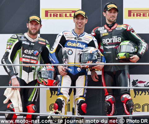 Sykes 2ème, Melandri 1er et Laverty 3ème - WSBK Italie (4 sur 15) : Vidéos, déclarations et analyse du SBK à Monza