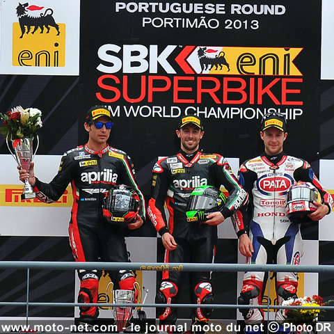 Guintoli 2ème, Laverty 1er et Rea 3ème - WSBK Portugal (6 sur 15) : Vidéos, déclarations et analyse du SBK à Portimao