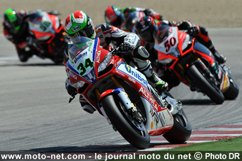 Giugliano, Guintoli, Sykes et Laverty - WSBK Italie (7 sur 15) : Vidéos, déclarations et analyse du SBK à Imola
