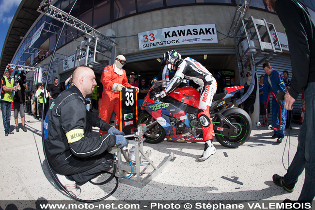 Galerie photo des 24H Moto 2013 (5/6) : les ravitaillements