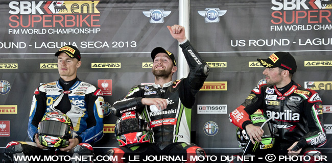  Davies, Sykes et Laverty - WSBK ÉTATS-UNIS (12 sur 14) : Vidéos, déclarations et analyse du SBK à Laguna Seca