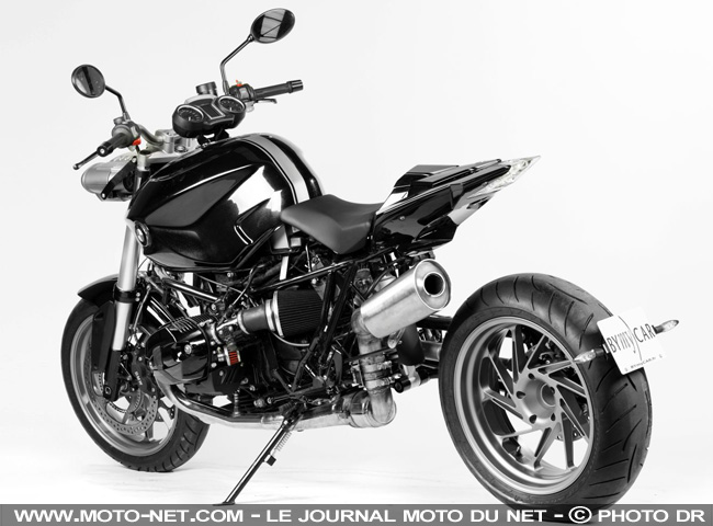Le NR Concept de By My Car (Noisy le Sec) est élu plus belle préparation moto BMW