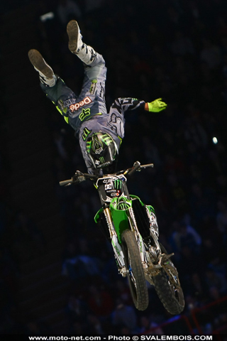 Galerie : les plus belles photos du Supercross de Bercy 2013