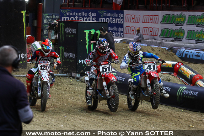Galerie : les plus belles photos du Supercross de Bercy 2013