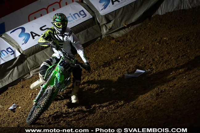 Galerie : les plus belles photos du Supercross de Bercy 2013