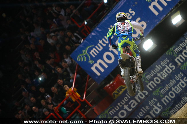 Galerie : les plus belles photos du Supercross de Bercy 2013