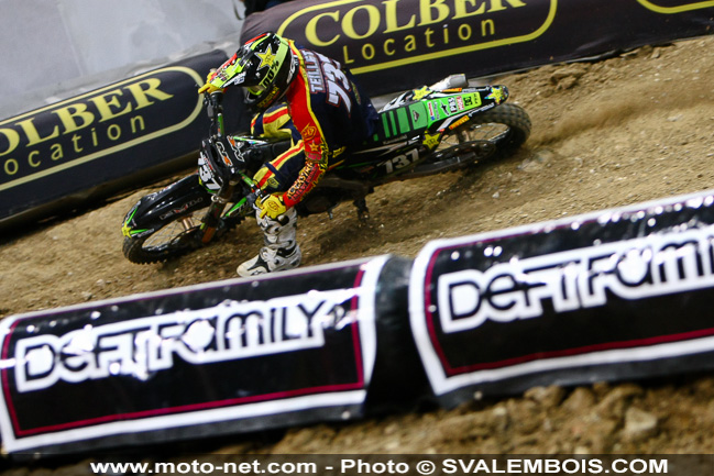 Galerie : les plus belles photos du Supercross de Bercy 2013