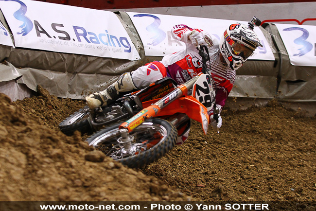 Galerie : les plus belles photos du Supercross de Bercy 2013