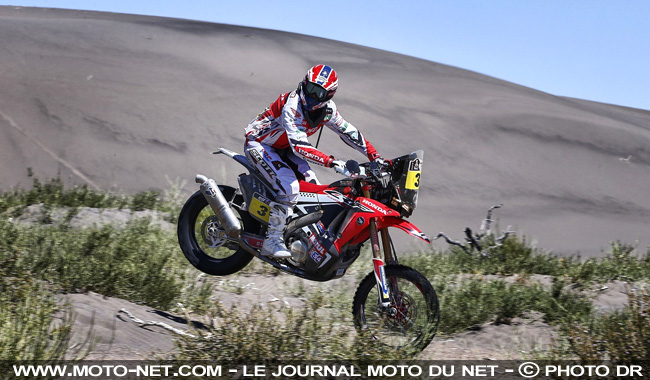 Dakar 2014 - Etape 3 : 3ème victoire pour Honda