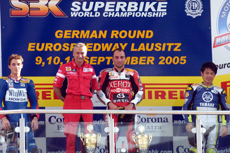 Les manches Superbike et Supersport de Lausitzring 2005 sur Moto-Net