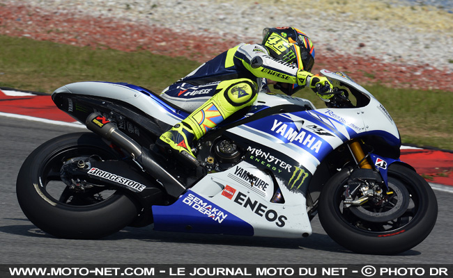 Tests MotoGP Sepang - J1 : Rossi juste derrière Marquez