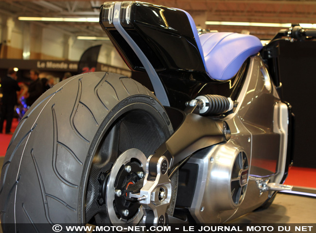 Voxan dévoile son concept de moto électrique Wattman