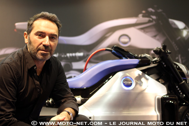 Voxan dévoile son concept de moto électrique Wattman