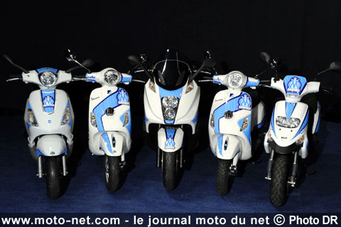 Votre moto aux couleurs de l'OM chez King Moto