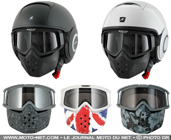 Casques Personnalisez votre casque Shark Raw