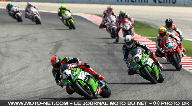  Sykes, Baz, Melandri, Guintoli, Davies, Rea, Elias, Haslam et Laverty - WSBK Italie (7 sur 13) : Vidéos, déclarations et analyse du SBK à Misano