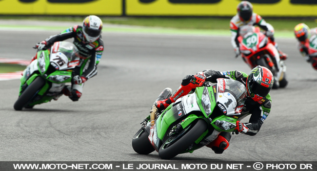  Sykes, Baz, Guintoli et Melandri - WSBK Italie (7 sur 13) : Vidéos, déclarations et analyse du SBK à Misano