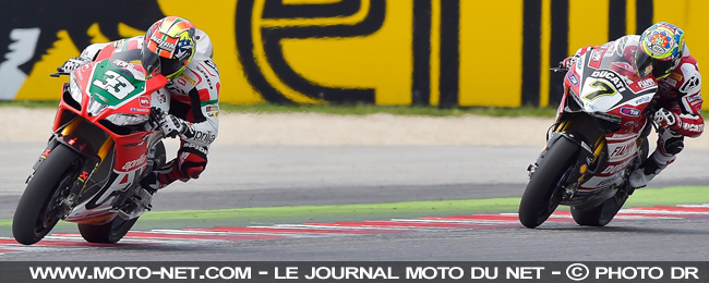  Melandri et Davies - WSBK Italie (7 sur 13) : Vidéos, déclarations et analyse du SBK à Misano