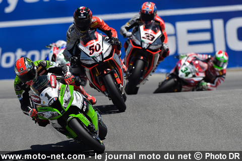 Sykes, Guintoli, Melandri et Giugliano - WSBK États-Unis (9 sur 13) : Vidéos, déclarations et analyse du SBK à Laguna Seca
