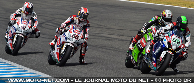  Laverty, Baz, Rea et Haslam - WSBK Espagne (10 sur 12) : Déclarations et analyse du SBK à Jerez