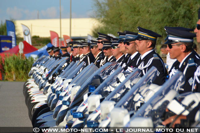 Finale du championnat de France des rallyes police à Anglet