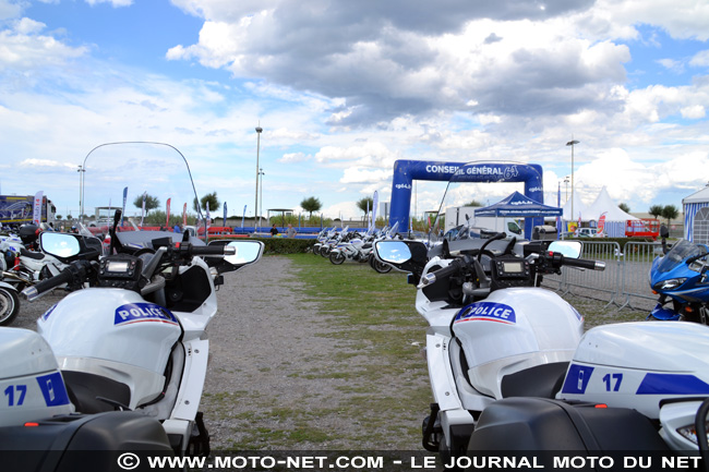 Finale du championnat de France des rallyes police à Anglet