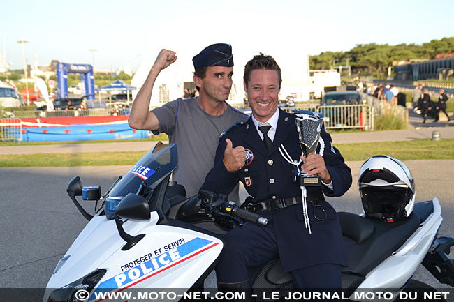 Finale du championnat de France des rallyes police à Anglet