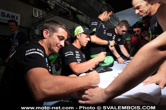 Galerie photos 24H Moto du Mans 2014 : 01 - visite des stands