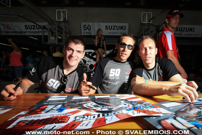 Galerie photos 24H Moto du Mans 2014 : 01 - visite des stands