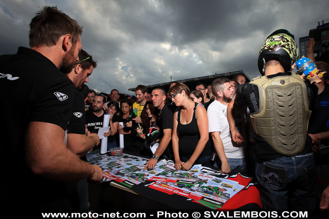 Galerie photos 24H Moto du Mans 2014 : 01 - visite des stands