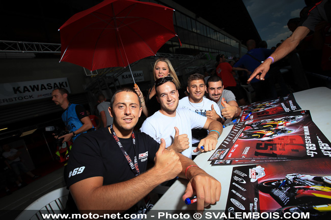 Galerie photos 24H Moto du Mans 2014 : 01 - visite des stands