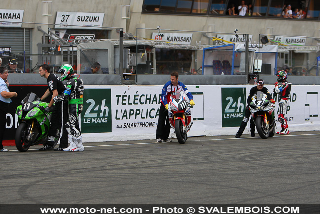 Galerie photos 24H Moto du Mans 2014 : 05 - départ