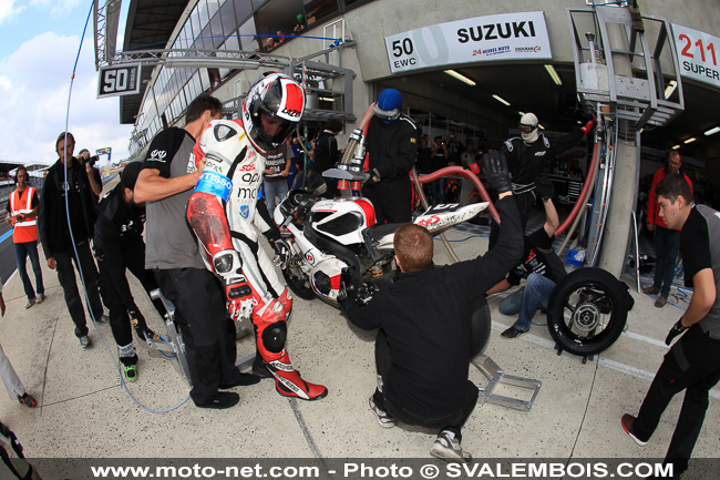 Galerie photos 24H Moto du Mans 2014 : 08 - dimanche matin