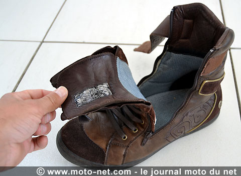 Essais Essai longue dur e chaussures moto 1964 Shoes Indy