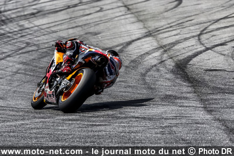 Marquez domine la deuxième séance d'essais MotoGP à Sepang