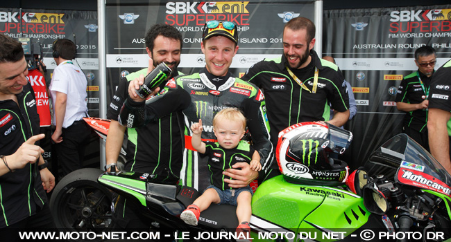 Rea, père et fils - WSBK Australie (1 sur 13) : Déclarations et analyse du SBK à Phillip Island